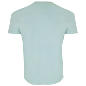 Cotton Carribean Blue Finish T-Shirt