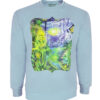 Cotton Skyblue Finish Sweater